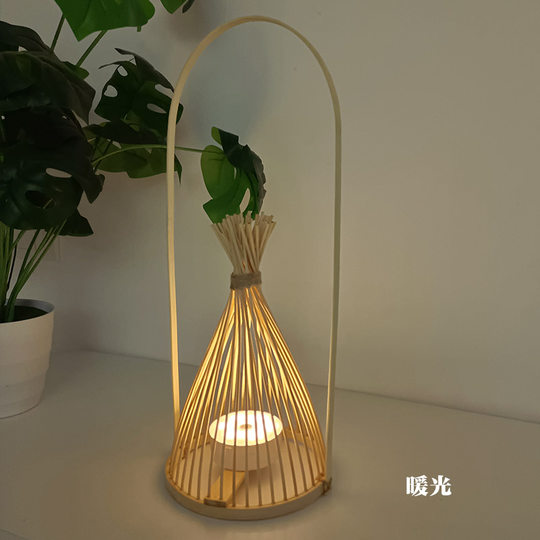 La linterna de bambú del patrimonio cultural inmaterial es perfecta para actividades de team building