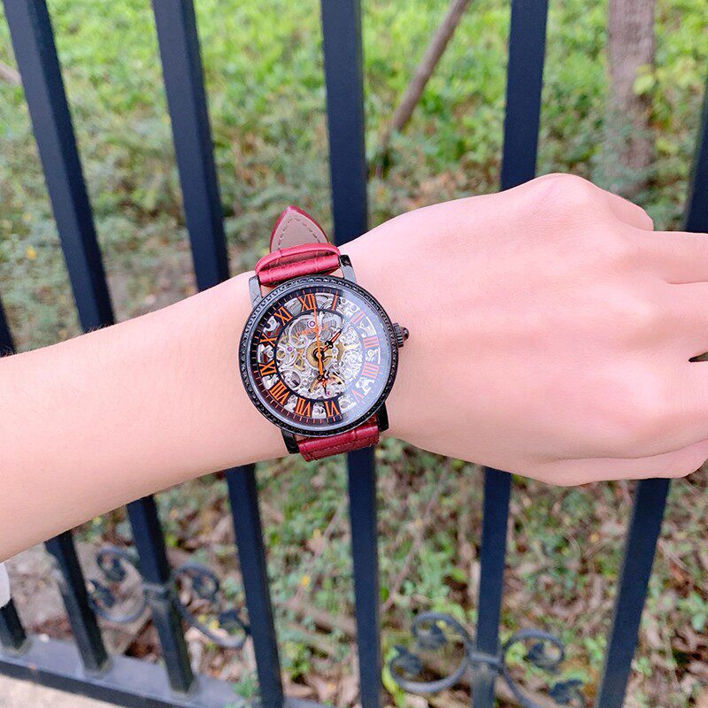 正品牌卡罗莱女气质全自动机械表 卡罗莱乔邦国产腕表