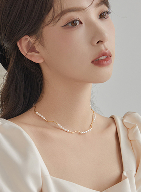 文艺复古国风潮流项链颈链不褪色