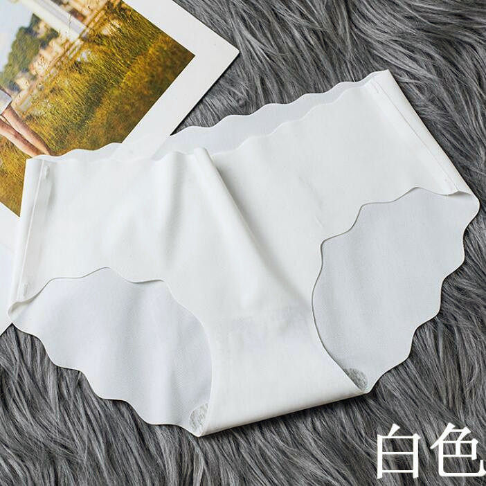 纯色简约一片式冰丝无痕低腰内裤女丝滑短裤细腻三角裤速干,淘宝优惠券,粉丝福利购,淘宝优惠卷