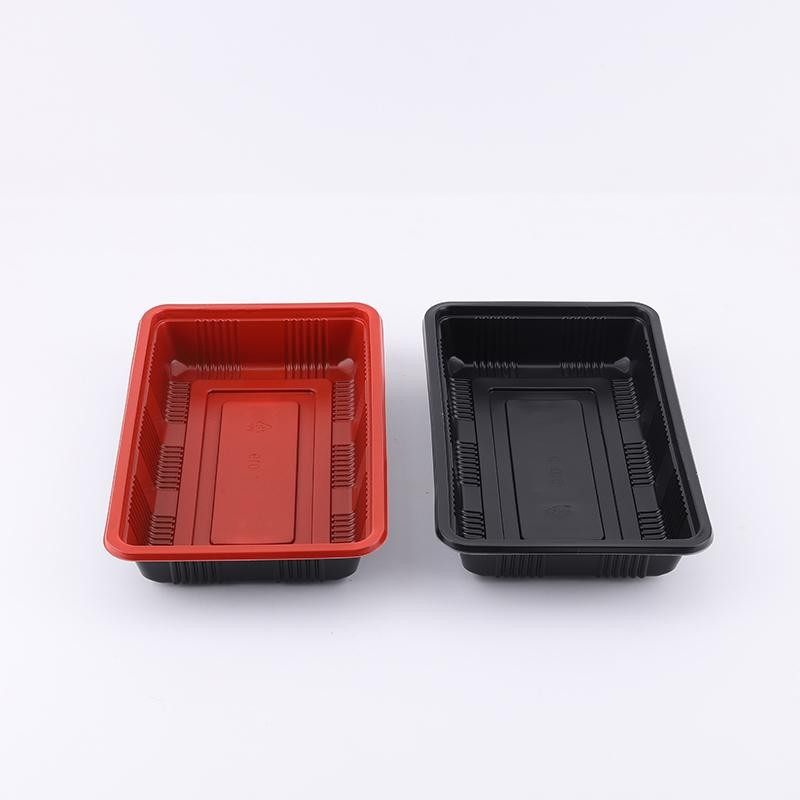 超市一次性红黑生鲜托盘加厚水果蔬菜包装盒长方形食品打包盒无盖,淘宝优惠券,粉丝福利购,淘宝优惠卷