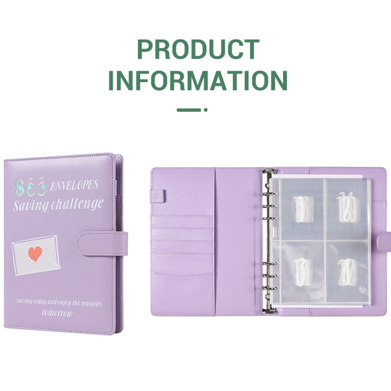 情侣挑战100天Envelope Challenge活页本现金信封预算手账本定制,淘宝优惠券,粉丝福利购,淘宝优惠卷