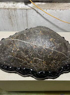 灵璧石纯天然原石奇石摆件禅石禅山峰大尺寸老货高货收藏客厅底座
