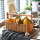 Creative imitation rattan American bread basket