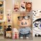 Labub display cabinet acrylic storage box