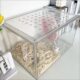 Transparent acrylic golden bear hamster cage large capacity