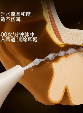 洁世家全自动可视洗耳器烘干
