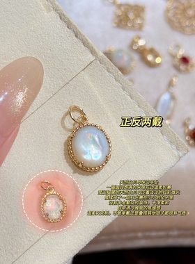 CIX鎏金花匣/复古重工精致项链吊坠925纯银精致小众锁骨链气质女