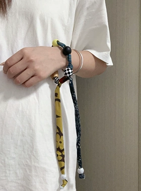 波西米亚秋天锁骨链多层缠绕手链