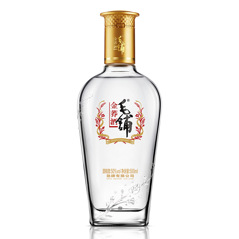 【劲酒直供】劲牌 50度毛铺苦荞酒金荞酒500mL*6瓶礼盒装正品保障-图3