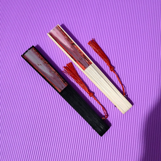 复古风折扇女古装汉服扇中国风夏季随身流苏扇子学生舞蹈折叠小扇