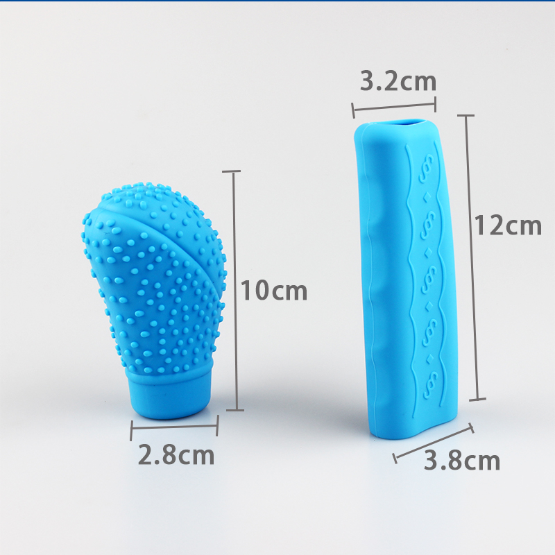 通用型硅胶排挡套 汽车档位套 手动排档套 自动排档杆 档把防滑套 - 图0
