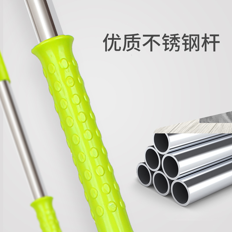 木丽家居旗舰店拖把家用免手洗自拧水旋转吸水懒人一拖拖布地拖挤水老式墩布净2
