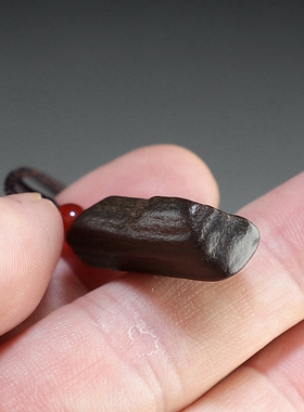 【新品】新疆硅化木原石吊坠戈壁石个性天然木化石小挂件楼叔孤品