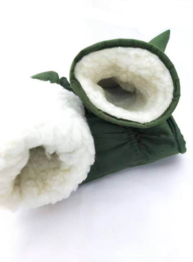 防护老式军绿色滑雪包邮手闷子