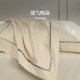 Shaw's light luxury four-piece silver jacquard set high-end quilt cover sheet bedding quilt cover pillowcase