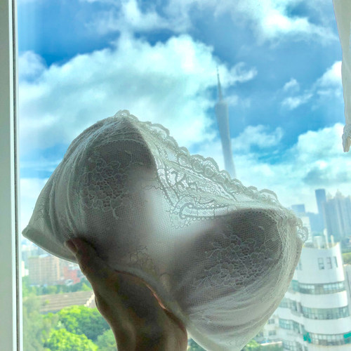 KKay调整型文胸无肩带女聚拢防走光抹胸光面无痕内衣大码防下垂 - 图2