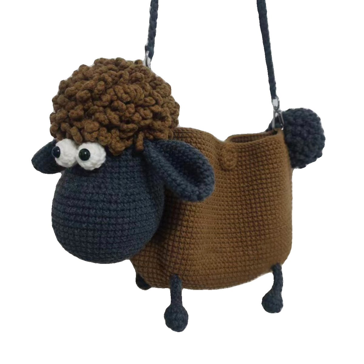 小羊编织包斜挎包包手工diy编织钩针毛线材料包送情侣闺蜜礼物,淘宝优惠券,粉丝福利购,淘宝优惠卷