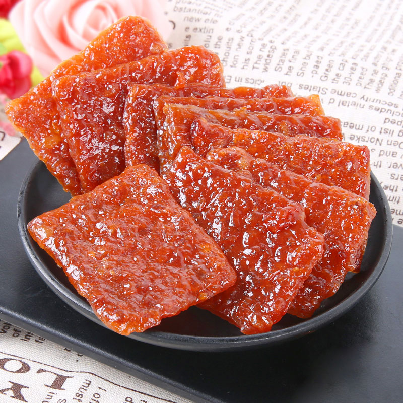 宏香记旗舰店宏香记港烧猪肉脯200g猪肉干独立小包装办公休闲零食福建小吃3