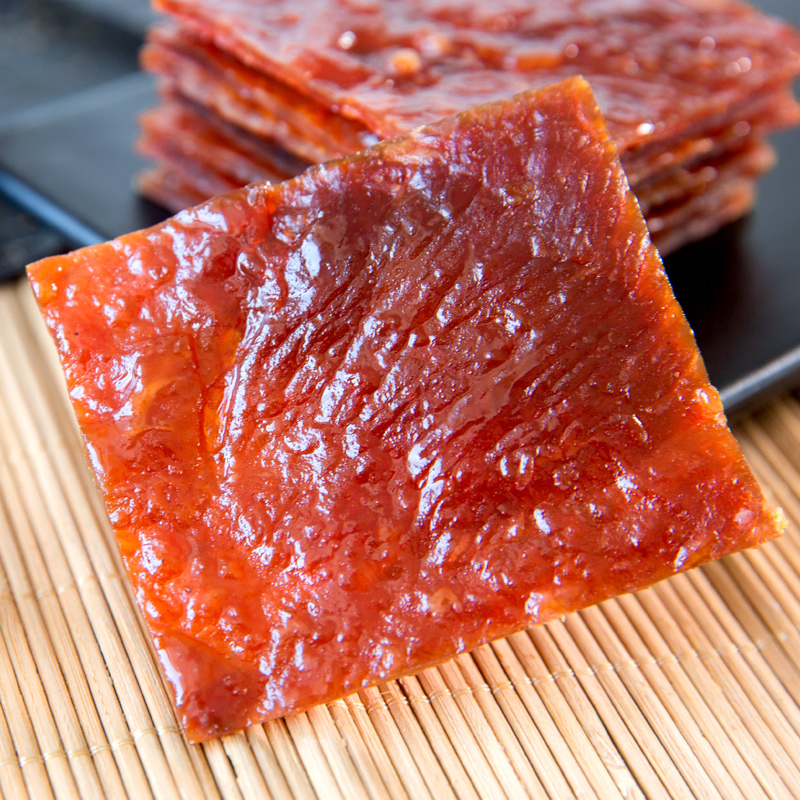 宏香记旗舰店宏香记散装称重牛肉豆脯五香200gXO酱肉脯250g猪肉干福建零食小吃3