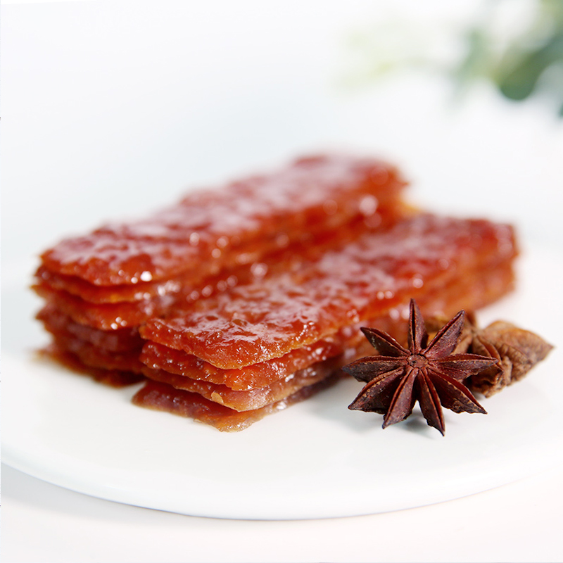 宏香记旗舰店宏香记炭烧猪肉脯58g定量装XO酱味 商超同款 福建猪肉干零食2