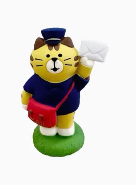 日式猫邮局信箱桌面拍照摆件