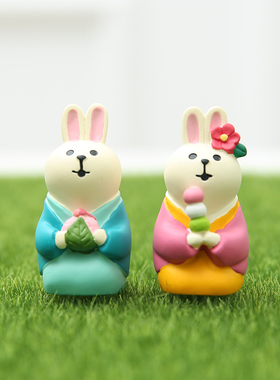 zakka女儿节皇室乐队烘焙摆件