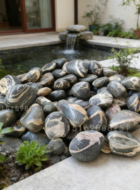 天然泰山石摆件镇宅靠山鱼缸花盆