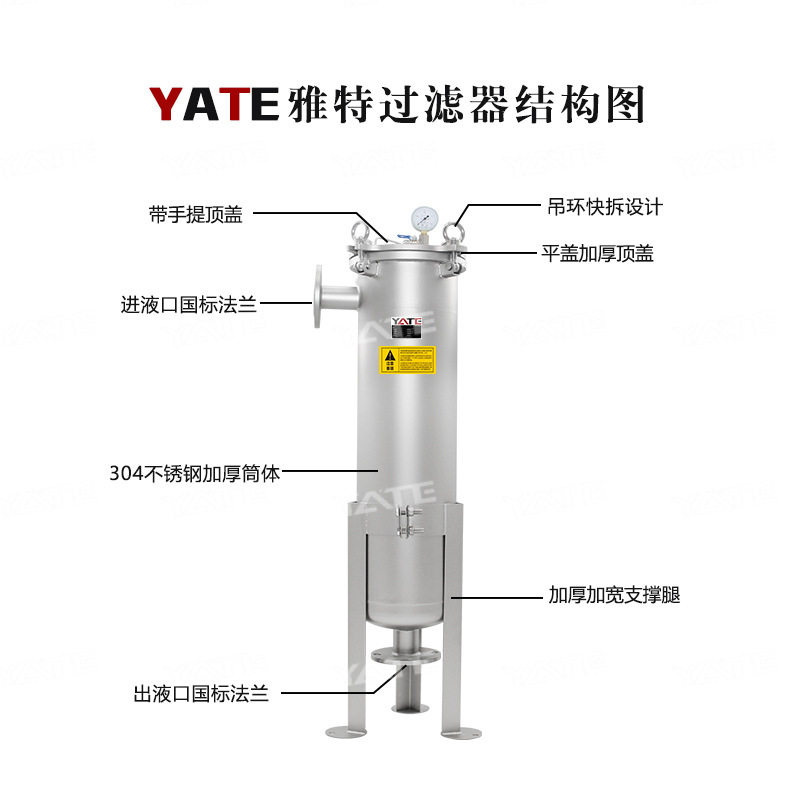 304不锈钢单袋过滤器花生油食用油加工过滤机20吨玉米油过滤设备,淘宝优惠券,粉丝福利购,淘宝优惠卷