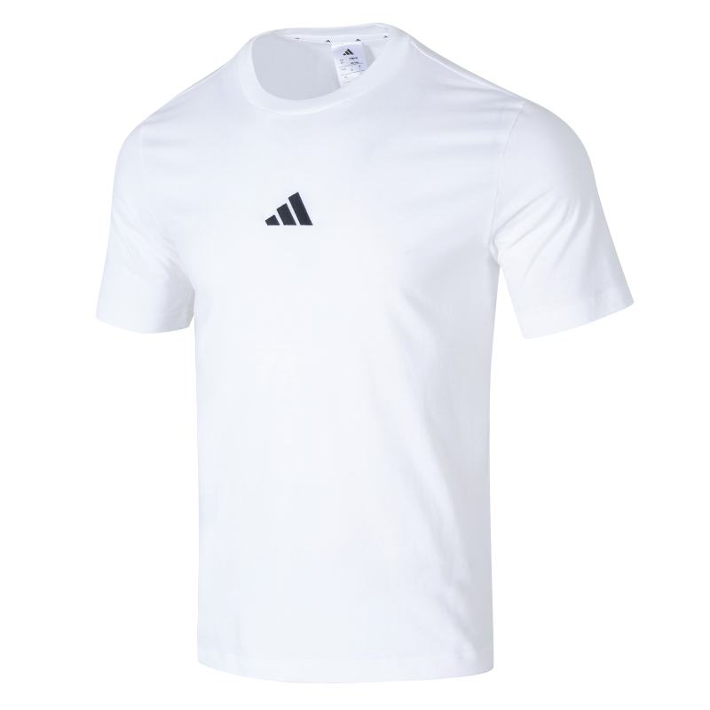 阿迪达斯短袖男装女装秋季新款舒适纯棉运动半袖休闲圆领短袖T恤 - 图3