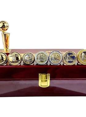 勇士库里总冠军戒指套装