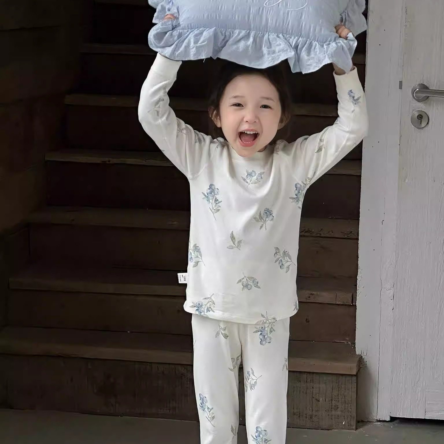 纯棉A类儿童秋衣裤男童女宝套装无骨打底全棉春秋中大童长袖睡衣,淘宝优惠券,粉丝福利购,淘宝优惠卷