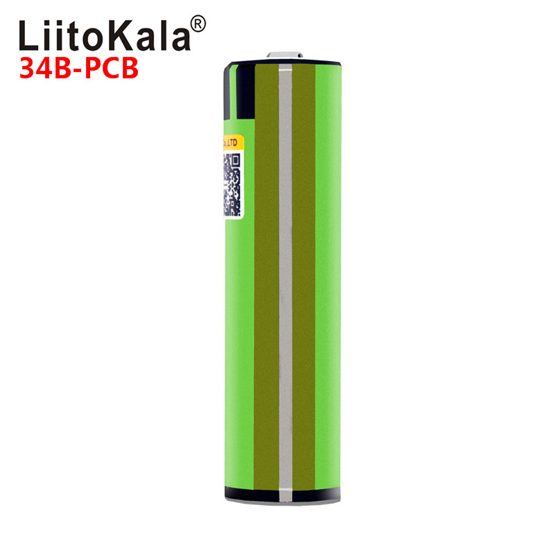 LiitoKala NCR18650B 18650 3400mAh  3.7V强光手电筒用 - 图0