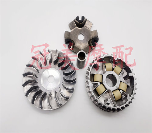 适用于豪爵HJ100T-5-6-8C VN VM后皮带轮VF100驱动盘后离合器甩块 - 图0