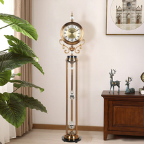 Eurostyle landing bell Living room Chinese vintages Antique Villa Large Pendulum Pieces Standing Clocks American Creativity Muted Home Standout Clock