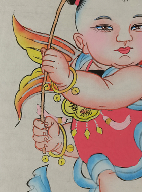 天津民间工艺品如意杨柳青年画
