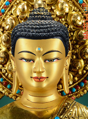 欧斯特摆件尼泊尔手工艺术品全铜