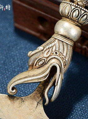 铜鎏银做旧摆件多款可选