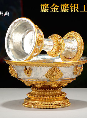 尼泊尔手工护法杯摆件