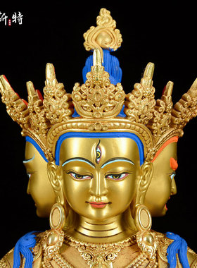 欧斯特家居摆件铜鎏金多尺寸