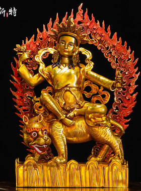 欧斯特铜鎏金工艺铸造桌面摆件