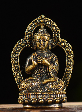 欧斯特客厅装饰摆件铜做旧