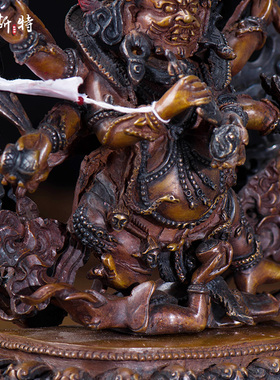 欧斯特尼泊尔手工铜像摆件