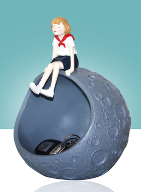 轻奢钥匙收纳盒玄关摆件乔迁礼物