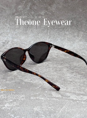 复古猫眼墨镜女时尚遮阳防紫外线