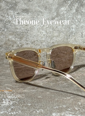 余文乐同款板材墨镜尼龙镜片