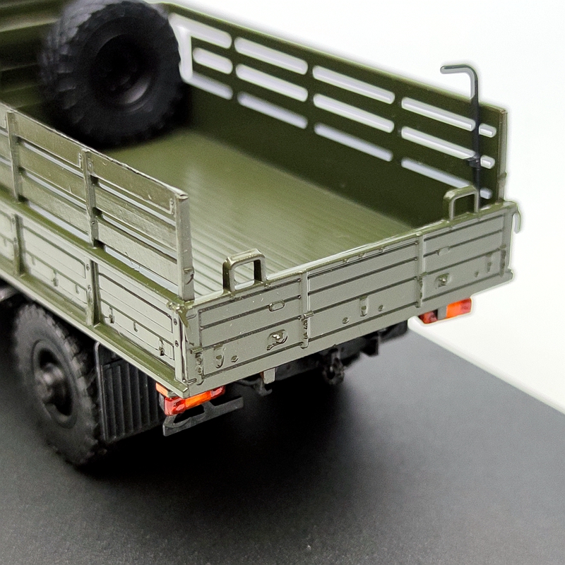 GAZ1:43卡车模型苏联俄罗斯嘎斯卡车运输车仿真合金汽车模型玩具-图1