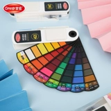 Пигментированная художественная профессиональная акварель, детская тара, 24 цветов, 36 цветов, 48 цветов, подходит для начинающих, ручная роспись, можно стирать