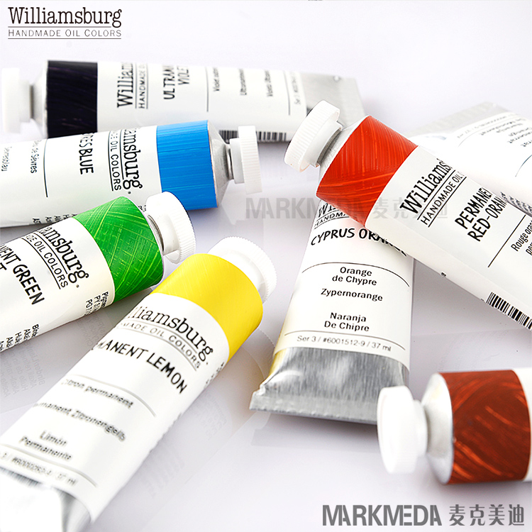 S3-S4美国进口Williamsburg威廉斯堡油画颜料手工专家艺术家级 - 图2