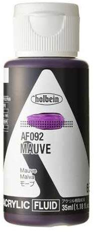 Holbein荷尔拜因FLUID流质丙烯颜料流体画皮包棉布模型上改色35ml - 图2